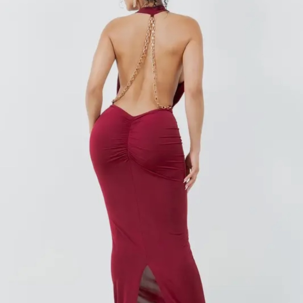 Vestido rojo elegante